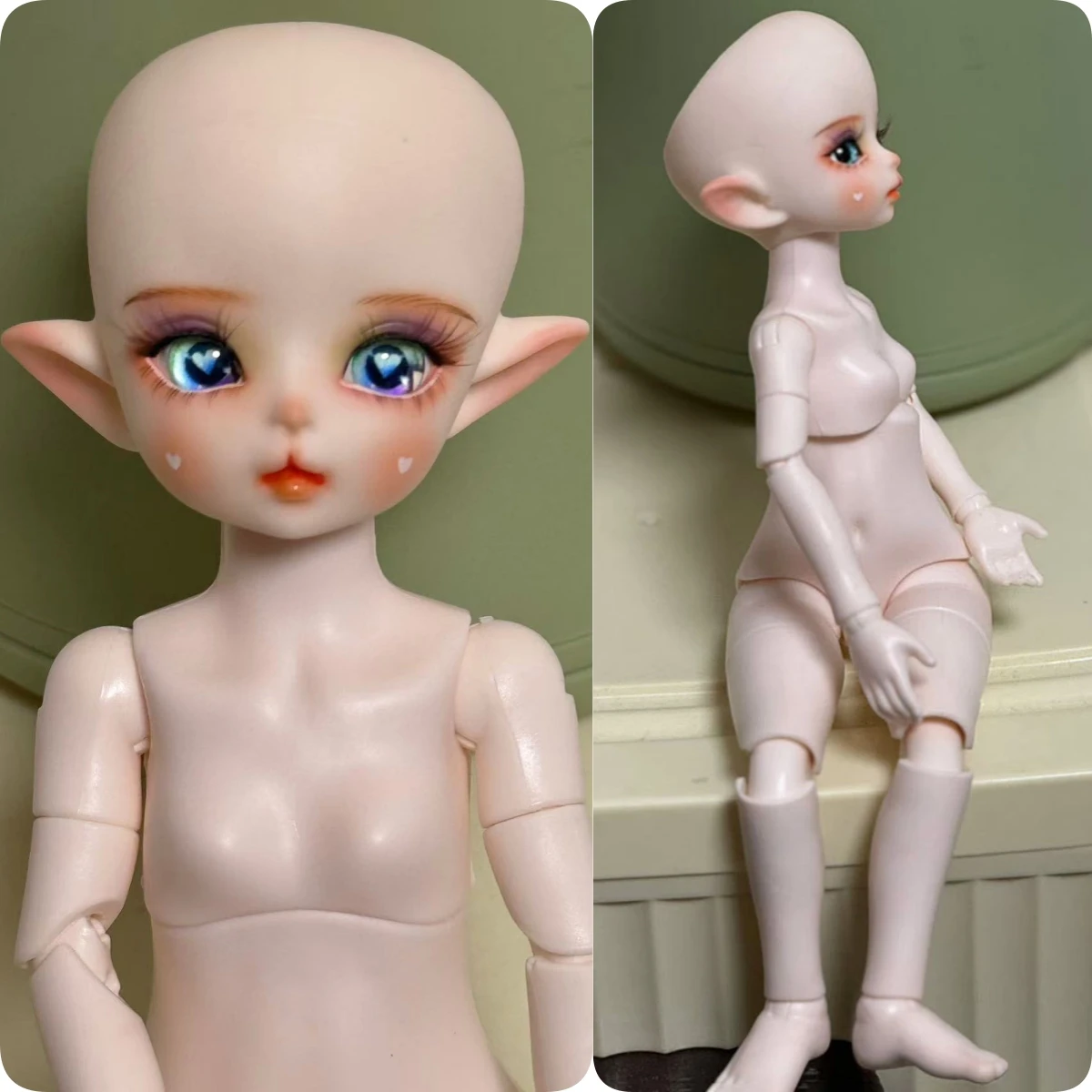 

Cute 1/6 BJD Dolls Monster Face 30cm Doll Beast Head Handmade Makeup Dolls Kids Toy Gift Dolls for Girls