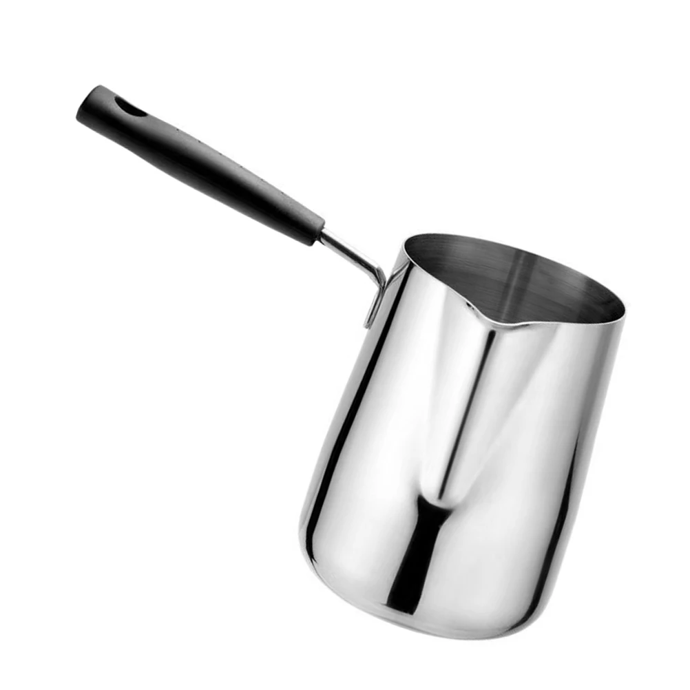 

Ergonomic Handle 304 Stainless Steel Frothing Pitcher Coffee Latte Art Cups Kitchen Coffee Cups 1Pc