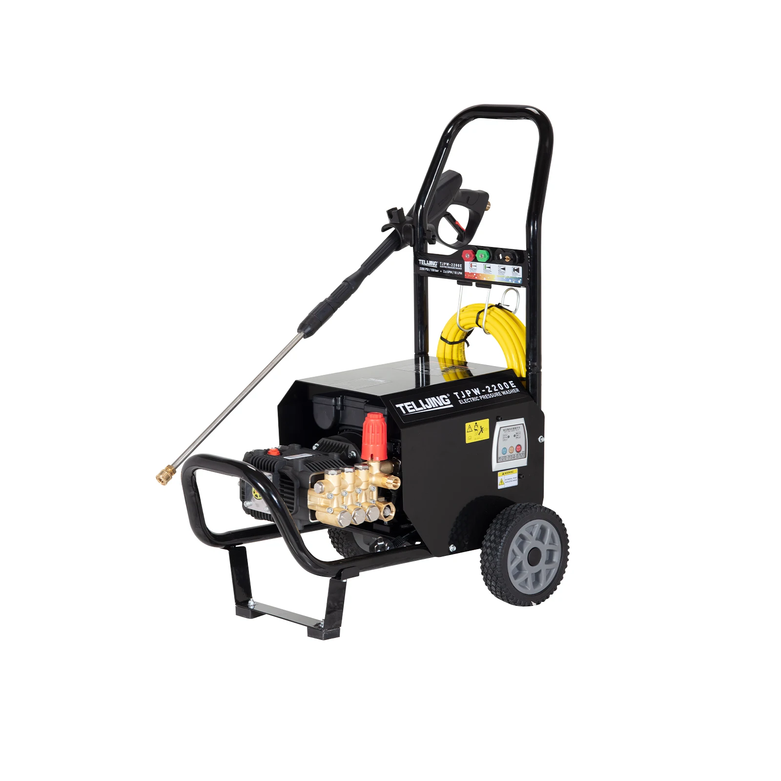 Electric Pressure Washer 2500PSI 170Bar High Power Cleaning Machine for Car Wash Detailing and Home Use