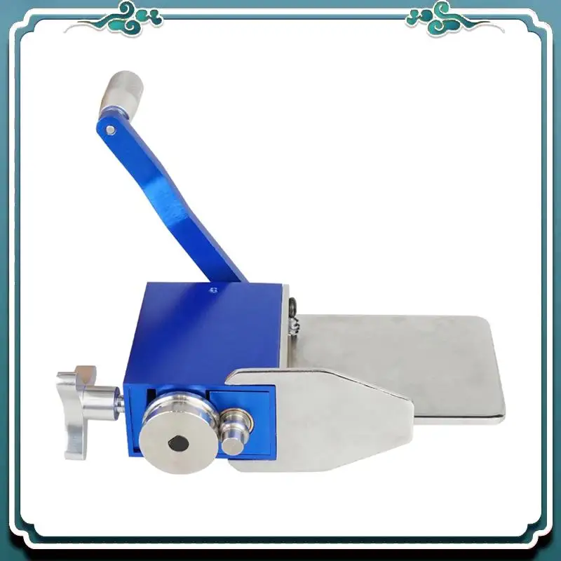 

A54K-Tubing Beader Tool Manual Bead Roller Intake And Intercooler Piping Crimping Tool Fit 5/8In Tubes Aluminum Blue, Easy To Us