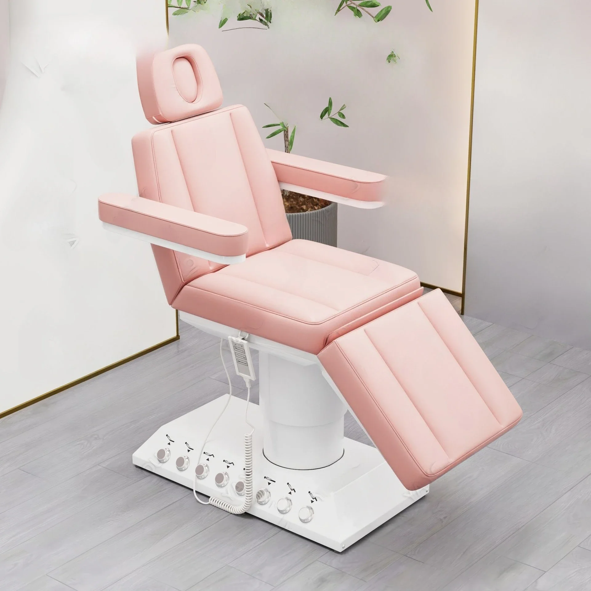 

Electric beauty salon special diagnosis and treatment bed pattern embroidery bed