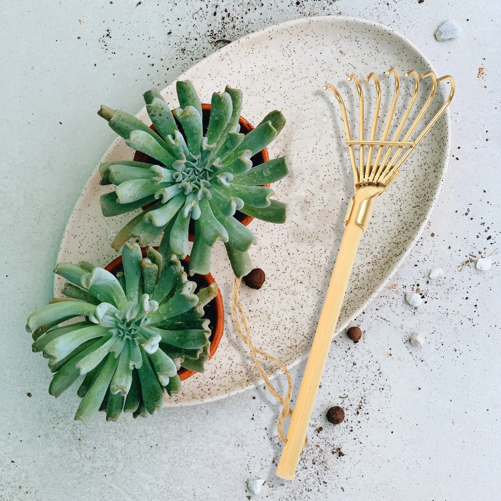 

5 Pcs Incense Ash Rake Small Iron Tools Wood H Kids Gardening Toy Lightweight Portable S Table Long Lasting Safe