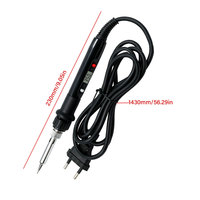 220V/110V 60W Adjustable Temperature Soldering Iron Kit with 15-in-1 Tool Set for Electronic Repair And Crafting