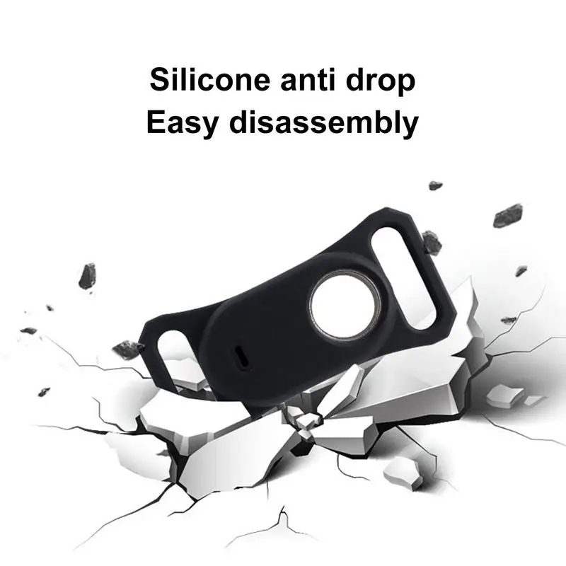 For Samsung Galaxy SmartTag2 Case Dog&Cat Tracker Cover, Silicone Protective Case for Galaxy Smart Tag 2 Holder for Pets