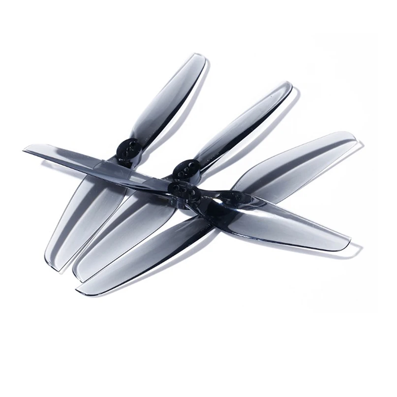HQ Durable Prop T4X2.5 4025 Grey CW CCW Poly Carbonate Propeller 4 Inch 2 Paddle 5mm Shaft  for RC FPV Drone