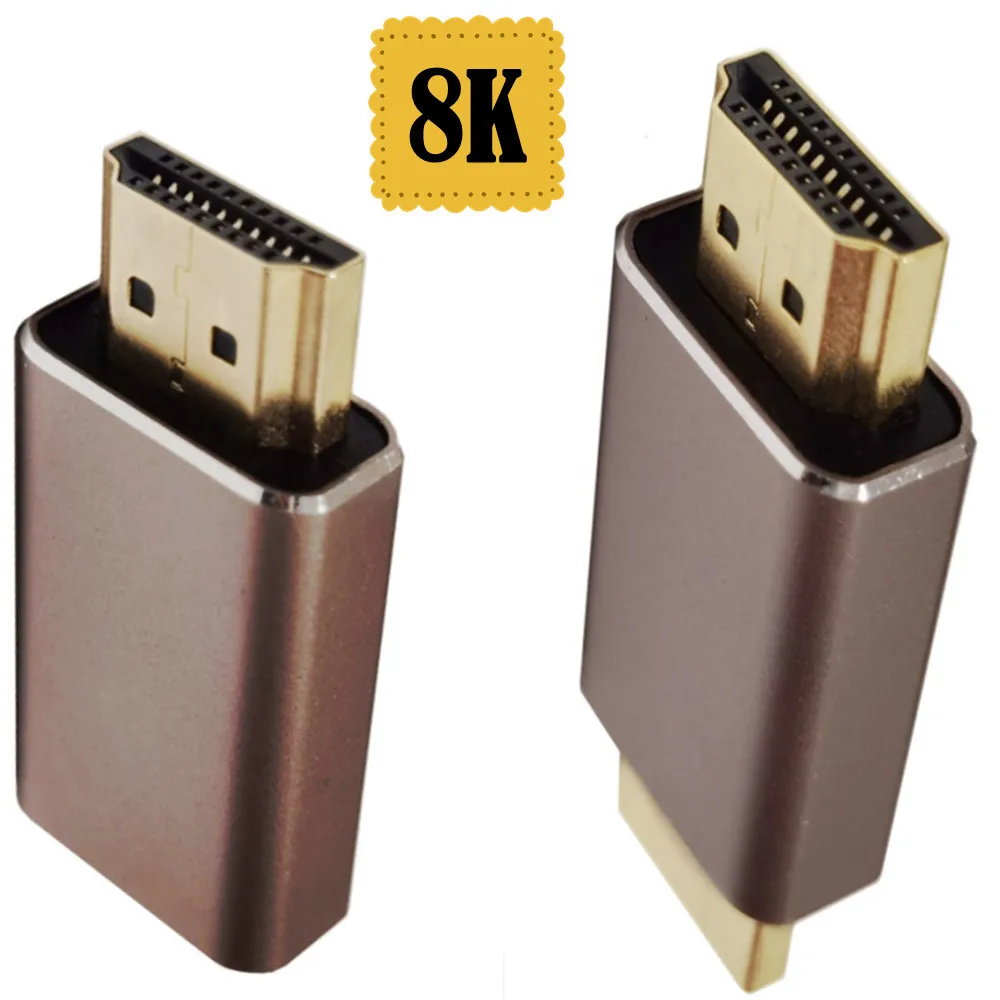 8Kaluminum alloy HDMI-compatible extension butt joint high-definition adapter HDMI-compatible male female male AM to AF AF to AM