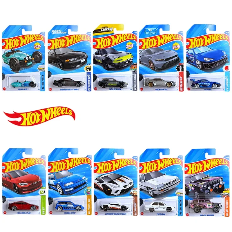 Mattel Hot Wheels-Voiture de base à collectionner Cyberquad Williams Racing, jouets automobiles, série Mainline, 25a25b, Case Wave, 5 placements, R32, 1/64