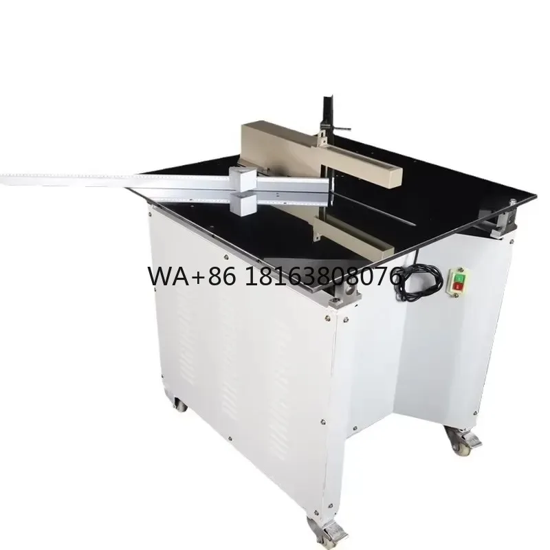 Large-table Dust-free Corner Saw with Frame Corner Cutting Machine, 45-degree Corner Cutting Machine