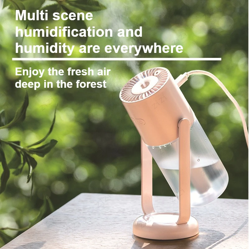 Shaking Head Starry Sky Top Humidifier USB Creative Hydrating Projection Light Humidifier Ultrasonic Car Air Humidifier