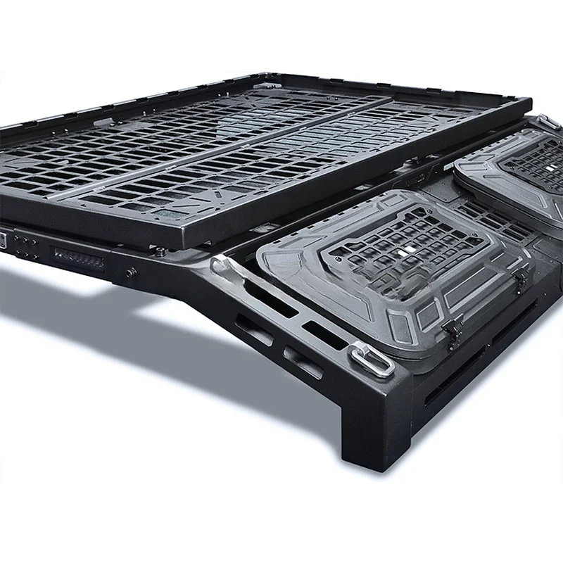 Manufacturers With Lage Frame Gantry Pickup Truck Bed Back Anti-Roll Cross Bars Off-Road Auto Accessories Roof Rack for Sale