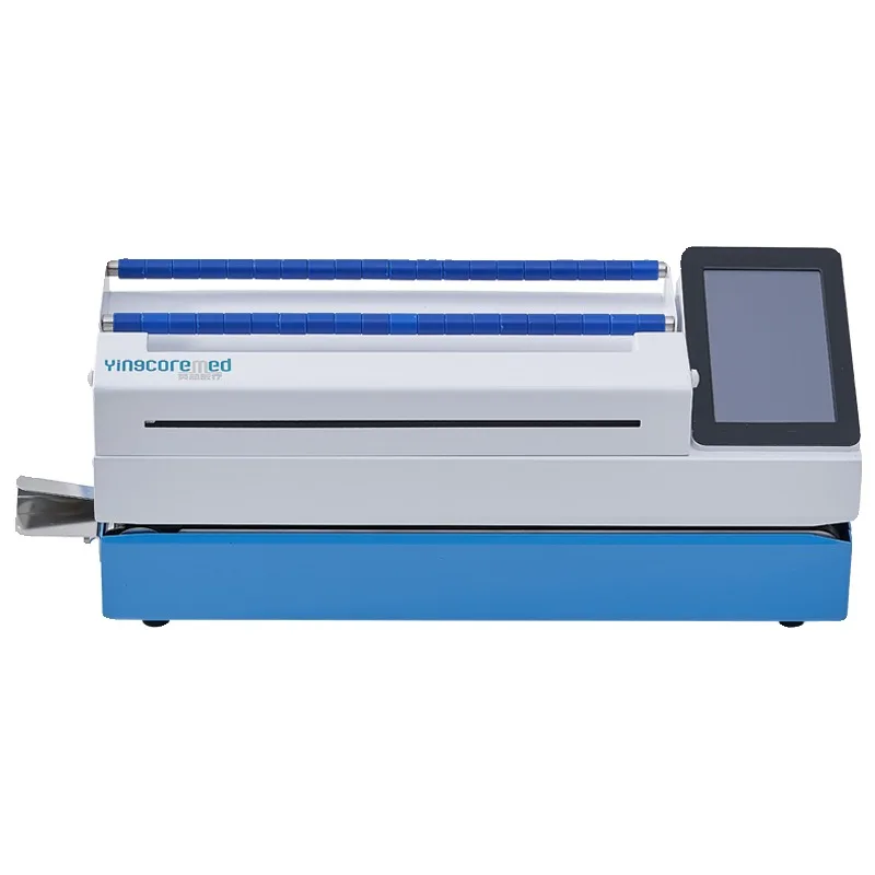 Automatic Heat Sealing Machine For Paper Plastic Pouches Industrial Sealer With Cutting