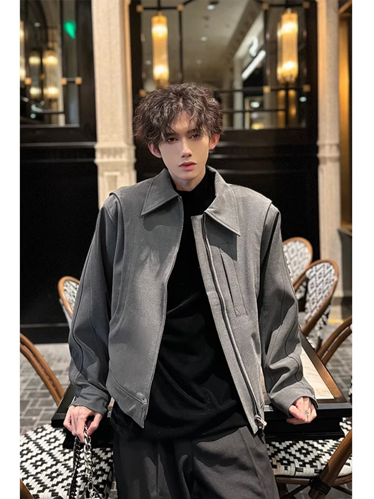 ay-ort-sur-mesure-jaet-hommes-automne-hiver-col-rabat-design-sens-vetements-d'exterieur-faionable-jeunesse-lin-lisse-polyester