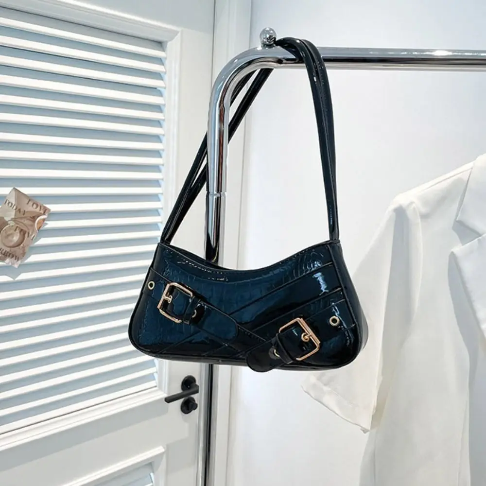 

Милый крутой новый дизайн, сумка с пряжкой на ремне, сумка подмышки Harajuku Y2K Y2k, сумки на плечо, готический панк, пряная женская сумка для девочек