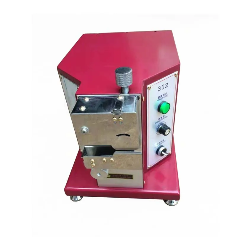 Leather Goods Single Edge Cutting Trimming Machine for Belt Bags Shoes