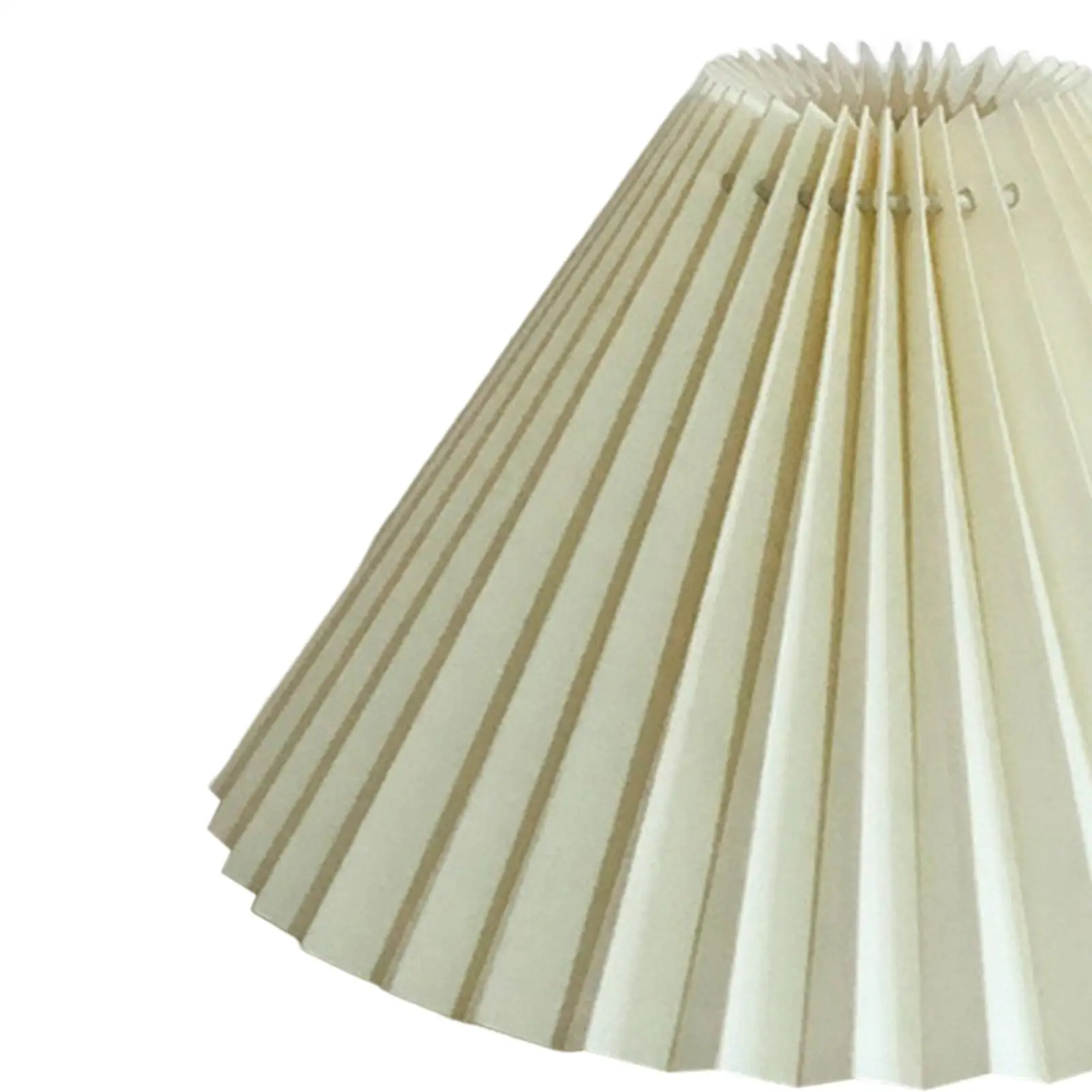 Cute Pleated Lampshade E27 Barrel Fabric Lamp Shade for Hotel Floor Light Candle