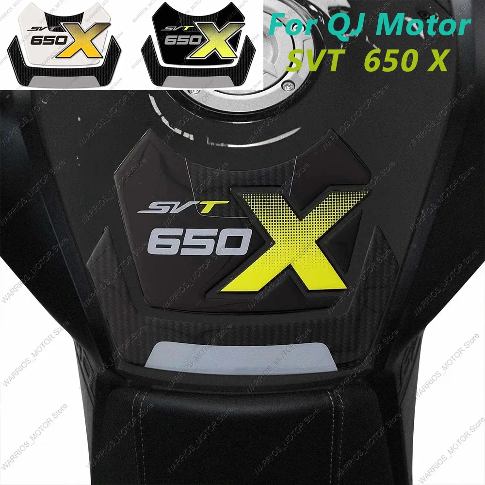 For QJ Motor SVT 650 X SVT 650 X 3D Motorcycle Tank Pad Sticker Protector