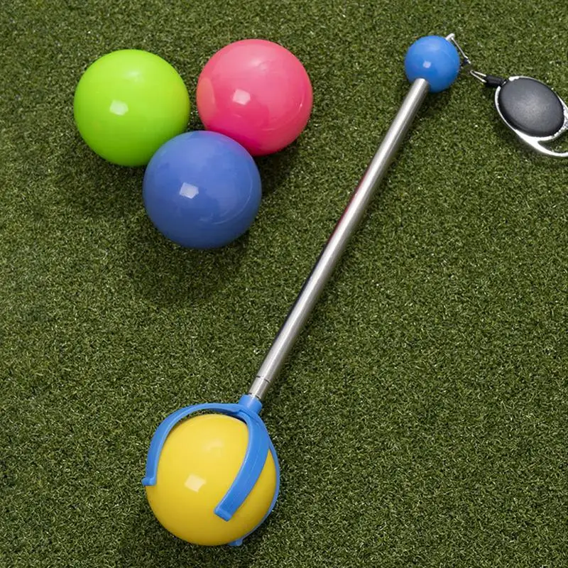 Telescopic Golf Ball Retriever Stainless Steel Extendable Golf Ball Retriever Grabber Claw With Accurate Grip Telescopic Design