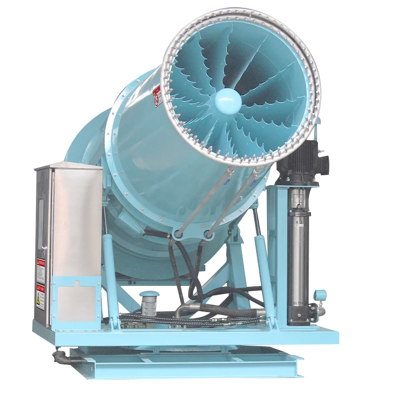 Industrieller Hochdruck-Luftstrahlsprüher, Kanonen-Staubunterdrücker für die Lagerung im Hof