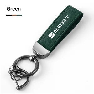 Autostil Sweet Leder Keychain Metall Anhänger Keychain FOB für Sitz Leon Mk3 Mk2 Mk1 Ibiza 6l 6j Ateca Change CUPRA 8 Hauptverkäufe Chaves Sitz CUPRA - №7
