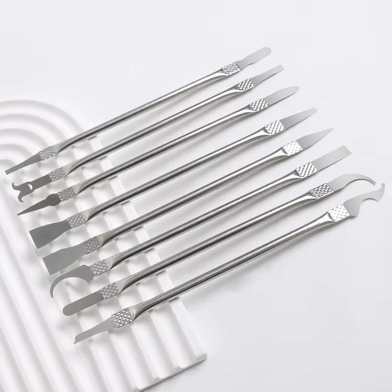 8 In 1 CPU IC Glue Remover C Chip Repair Phone Tool Set Ultra-thin Blades Repair Hand Tools For Mobile Phone Notebook Computer