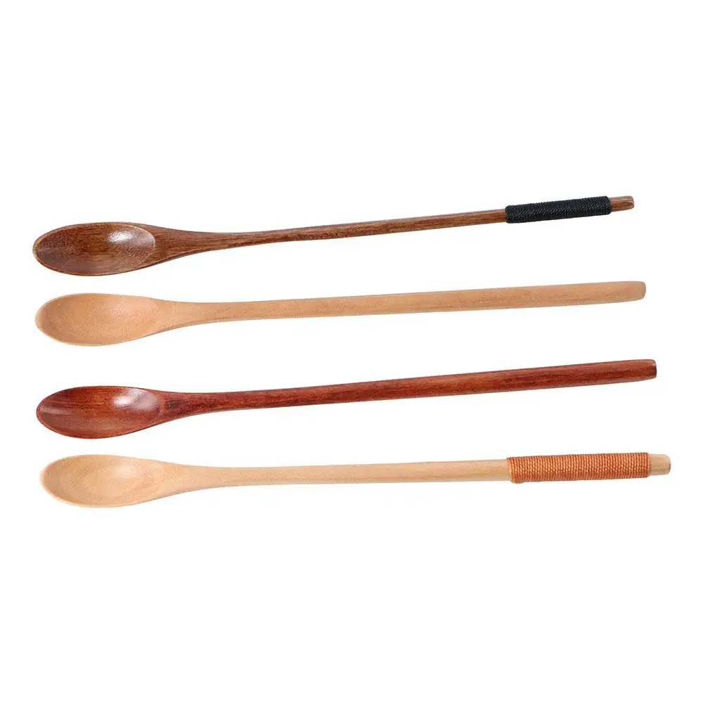 Durable Long Handle Kitchen Accessories Stirring Tea Scoops Coffee Spoon Honey Spoon Tableware