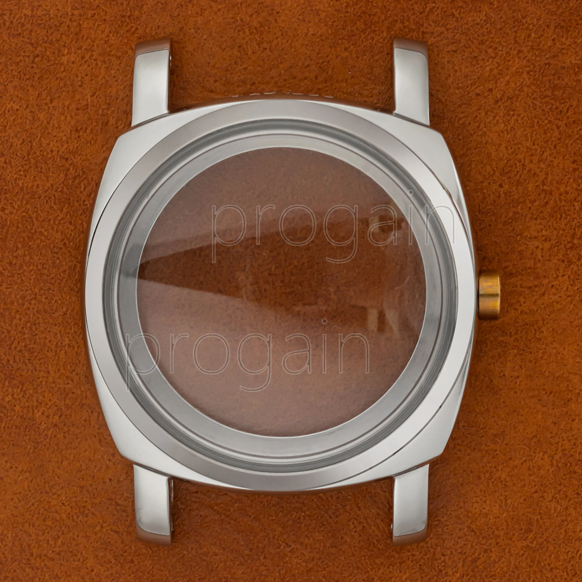 47mm PAM Vintage Retro obudowa ze stali nierdzewnej dla 6152/1 ETA 6497/6498 ST3600 akcesoria do mechanizmów mechanicznych części obudowy zegarka