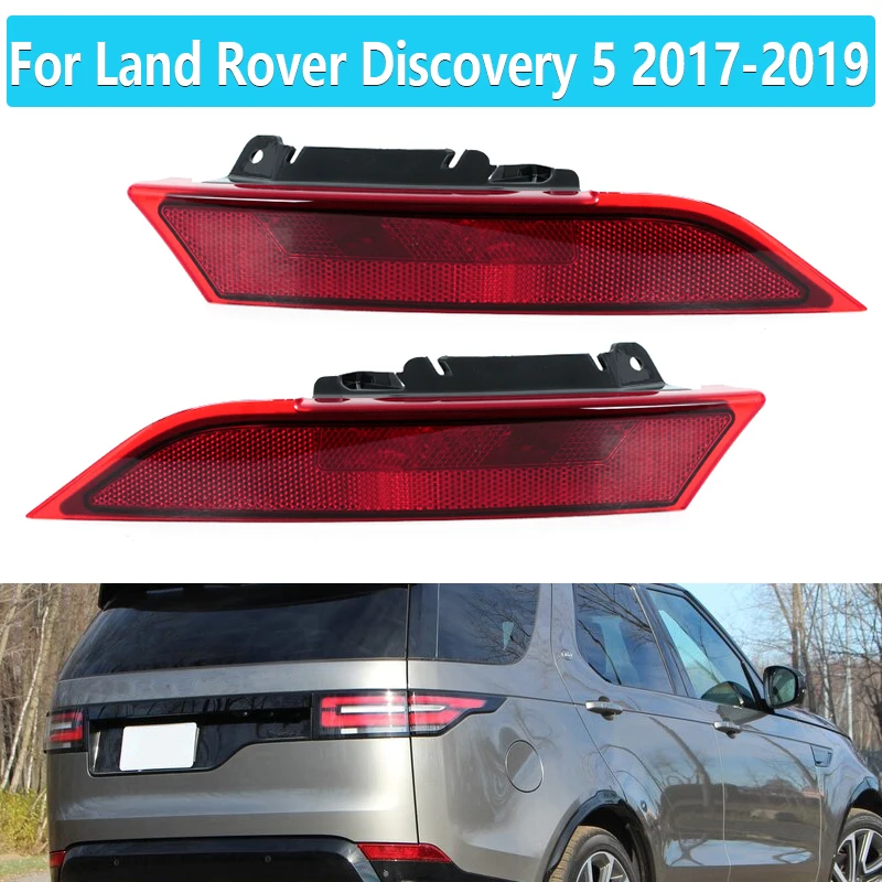 

For Land Rover Discovery 5 2017 2018 2019 Car Rear Bumper Reflector Fog Lights Lamp Auto Rear Brake Light LR082083 LR082084