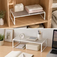 Étagère de placard télescopique empilable, panneau de séparation de garde-robe extensible et rétractable, organisateur d'armoire de séparation à couches réglables 5