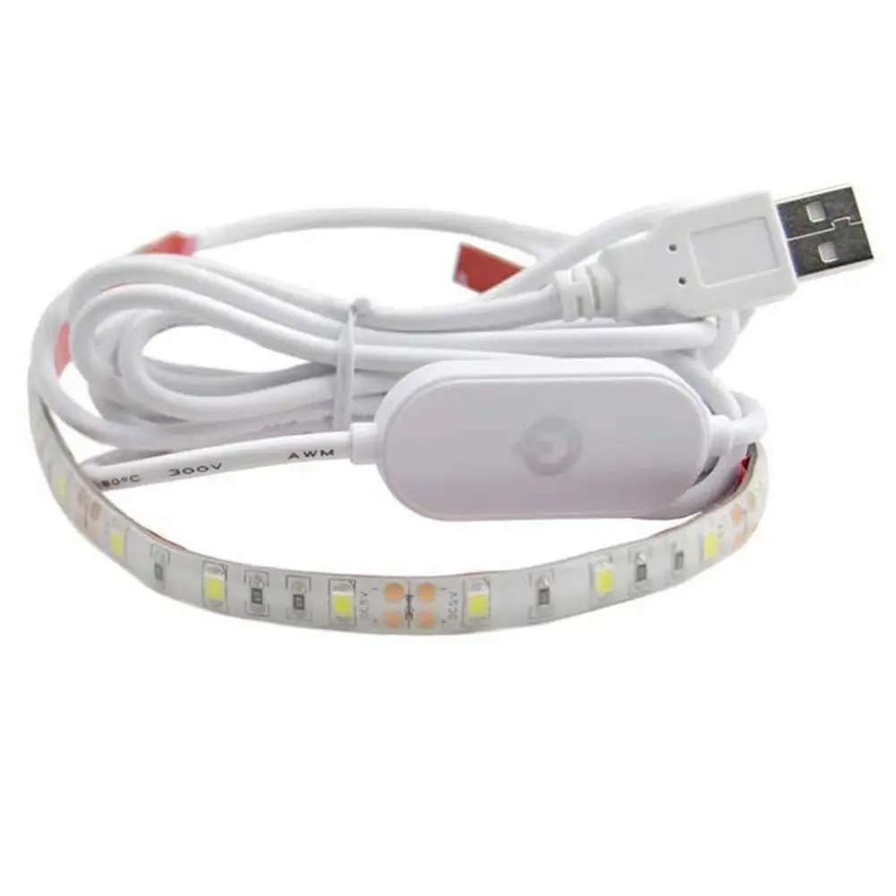 

LED Light Strip Brightness Adjustable Flicker Plug-And-Play USB Light Strip Office