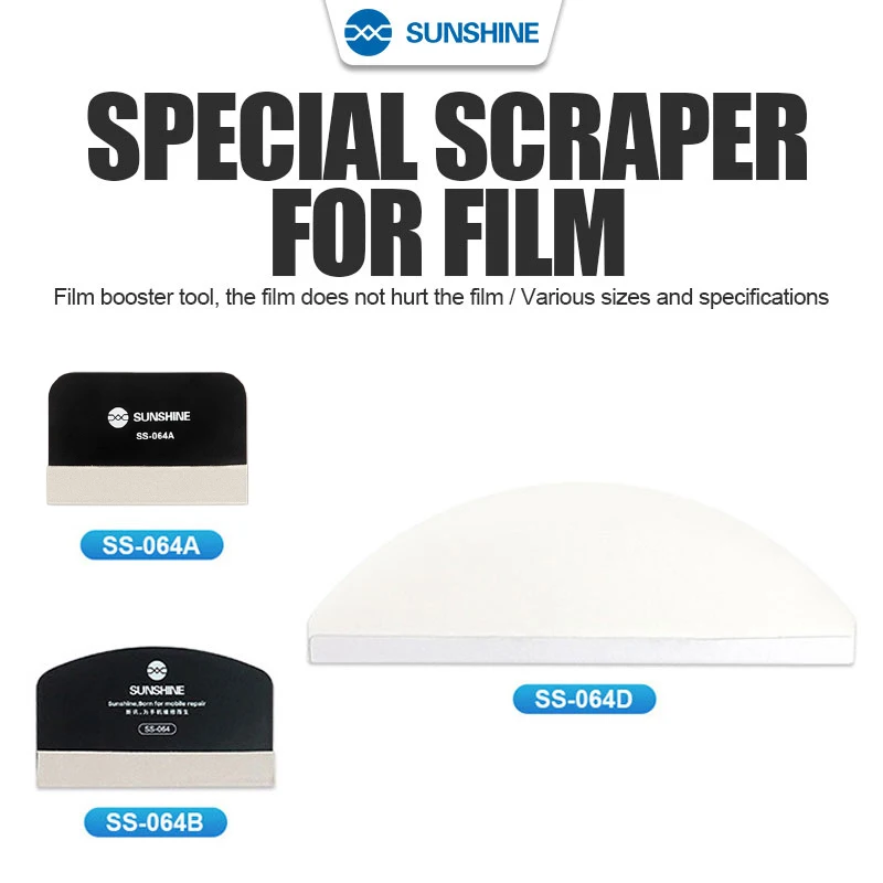 SUNSHINE SS-064 Special Scraper for Film Various Touch Screens, Mobile Phones, Tablet Computers, Cameras, Notebook Screen Films,