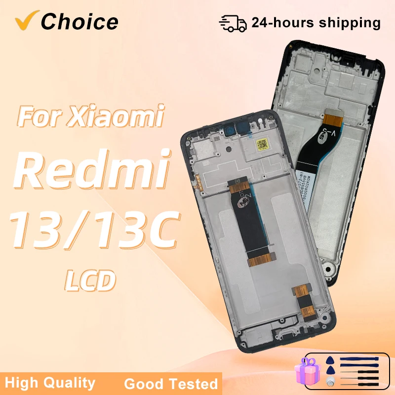 novo-display-ips-para-xiaomi-redmi-13-4g-conjunto-de-tela-sensivel-ao-toque-para-redmi-13c-display-lcd-com-aro-peca-de-reposicao