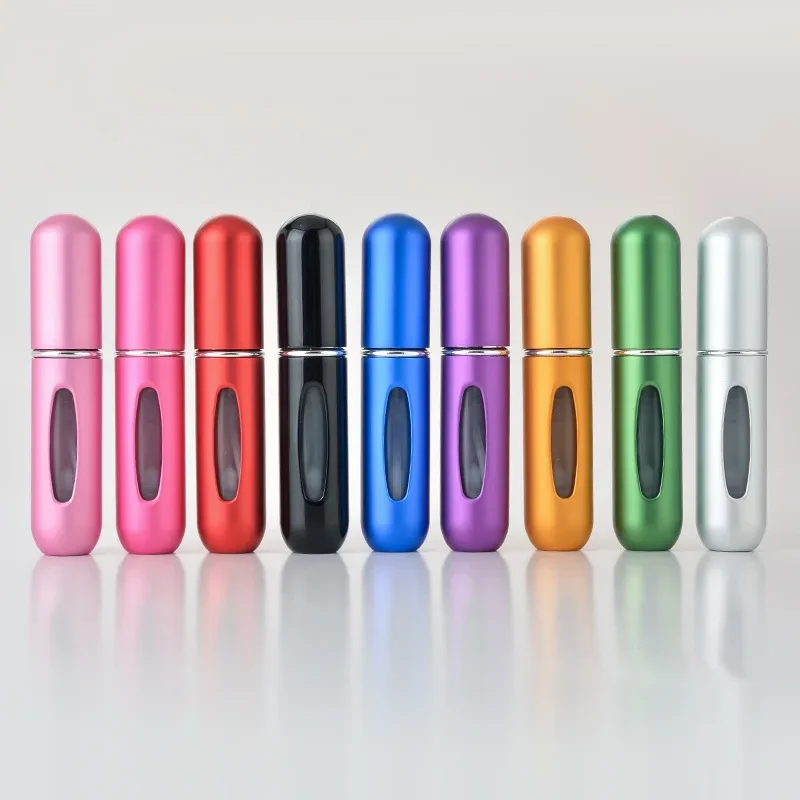 5 ml Tragbare Mini Nachfüllbare Parfüm Flasche Spray Duft Pumpe Leere Kosmetische Behälter Zerstäuber Flasche Reise – Detail 7