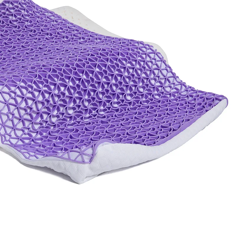 Ergonomic Pillow Made of TPE Orthopedic Pillow Ergonomic Orthopedic Neck Support Sleeping Pillow for Side Sleepers 60x40x8cm