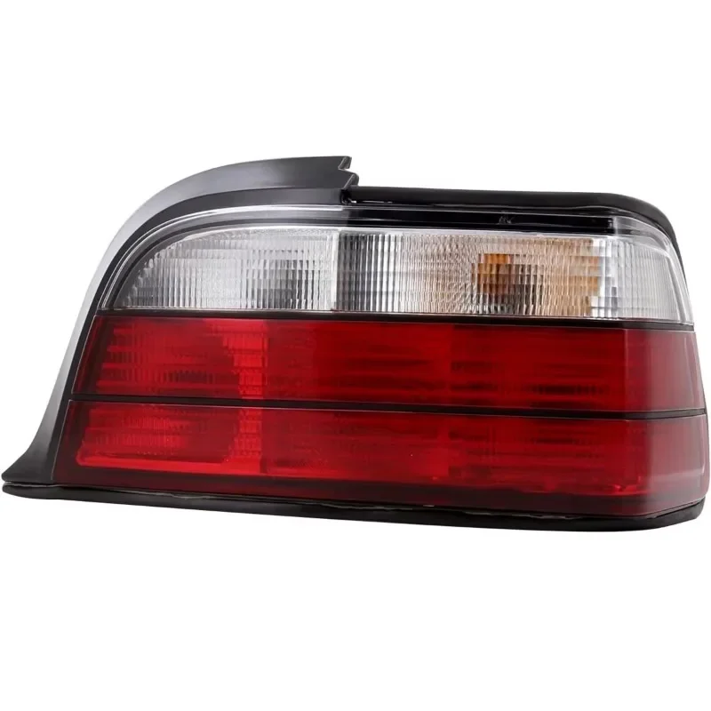 Pair Taillights for BMW 1992-1998 E36 3-Series 4Dr Sedan Tail light Assembly Tail Lamp w/ Bulbs