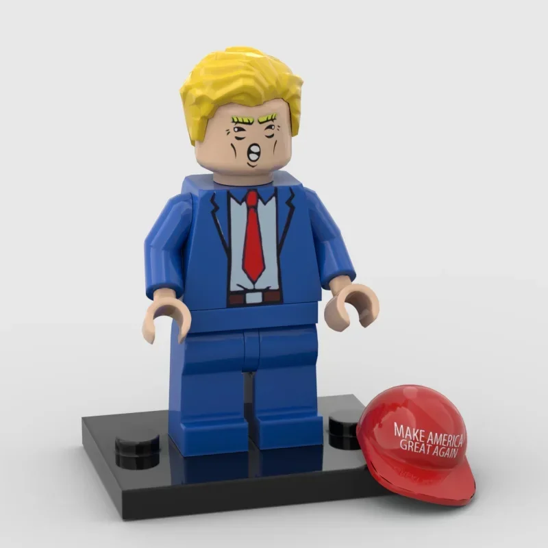 

Donald Trump Cartoon Figures Dolls Anime Characters Donald Trump President Models for Fans Gifts Home Desktable Decoration