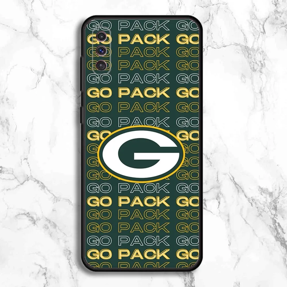 G-Green B-Bay P-Packers Phone Case For Samsung Galaxy A13,A21s,A22,A31,A32,A52,A53,A71,A80,A91 Soft Black Phone Cover