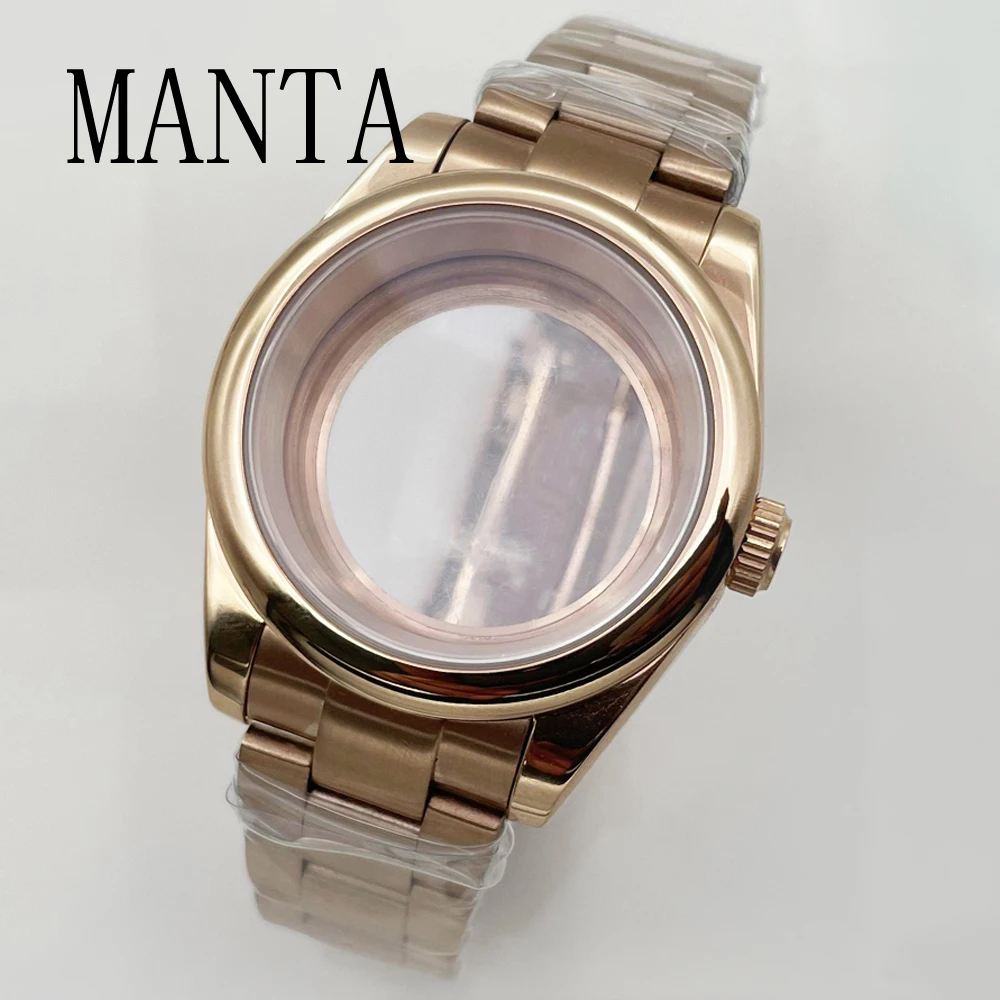 MANTA 36 мм/39 мм корпус для часов из сапфирового стекла подходит для Miyota8205/8215/821A ETA2836/2824 Mingzhu2813/3804 NH35Movement