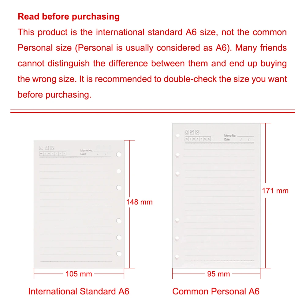 Moterm couro curtido vegetal de grão integral Luxe 2.0 A6 Rings Planner com 30 MM Rings Binder Notebook Diário Agenda Organizador