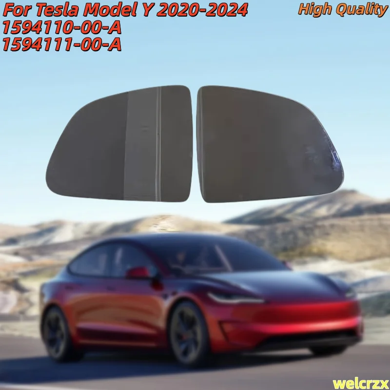 

Suitable for Tesla Auto Parts, Rearview Mirror Lens for Model Y, Part Numbers: 1594111-00-A, 1594110-00-A