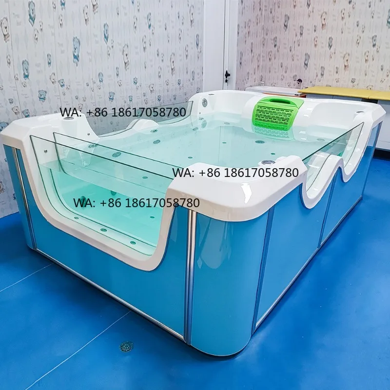 New Design Beautiful Outlook Acrylic Baby Bath Tub Free Standing Massage Tub Children Bathtub
