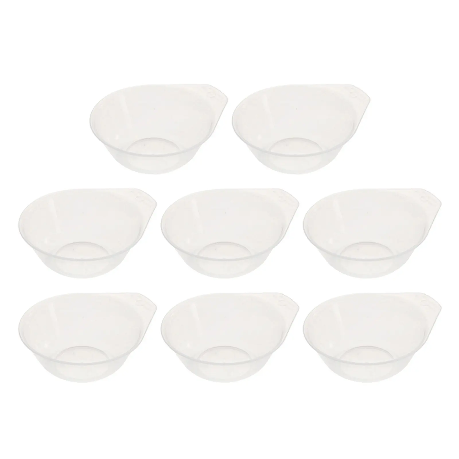 8 pcs Plastic Bowl Serving Bowls Salad Soup Rice Halloween Christmas New Year Camping Bowl Set Bowls Mini Camp Tableware