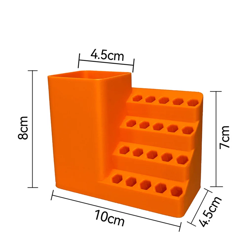 1pc Tragbare 20/50 Loch Schraubendreher Bit Organizer Fall Schraube Kopf Lagerung Toolbox Für Reparaturen Outdoor Werkstatt Aufgaben