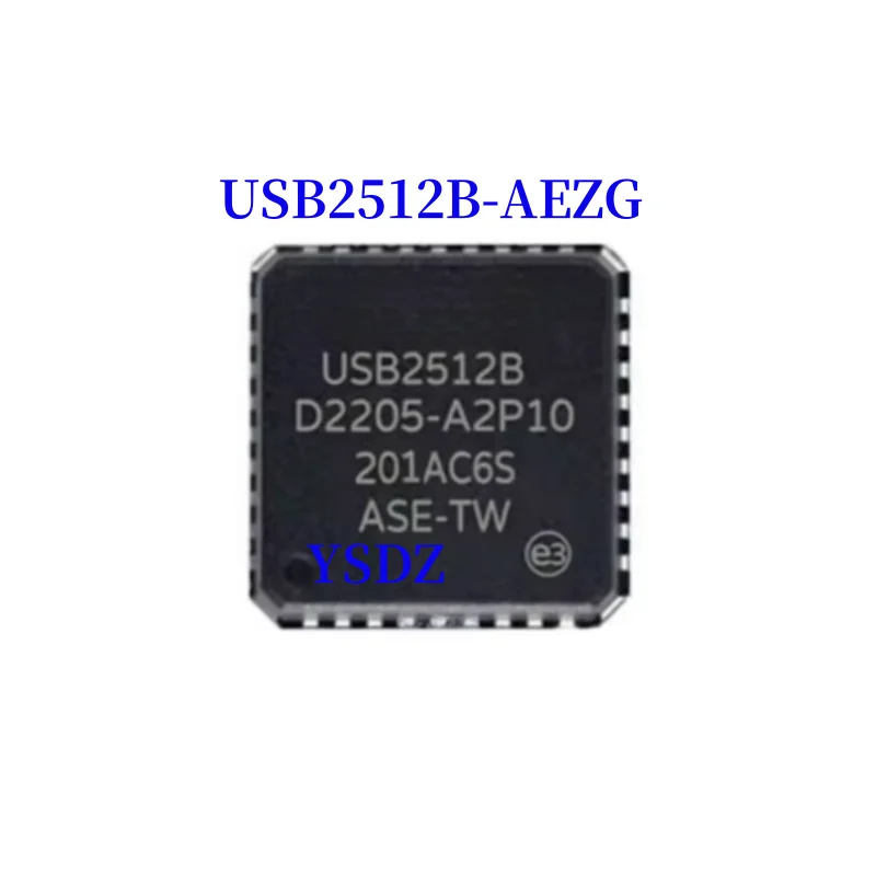 5pcs~10pcs/LOT USB2512B-AEZG QFN36 USB2512B IC CONTROLLER USB 36QFN USB2512BAEZG USB2512B-AEZG-TR USB25128