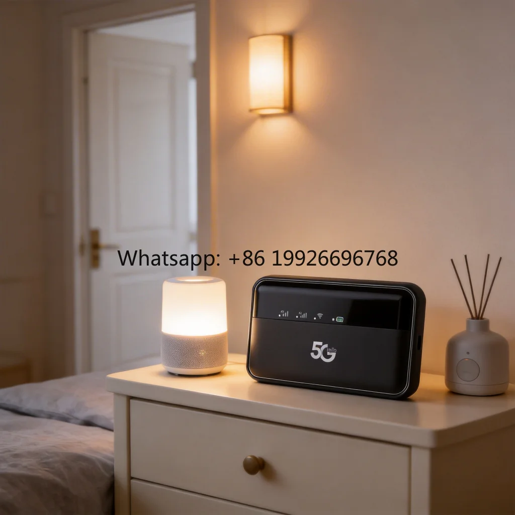

ODM 5G WiFi роутер с шифрованием WPA2/WPA3, брандмауэром, слотом для SIM-карты и функцией точки доступа для использования на улице и в путешествиях