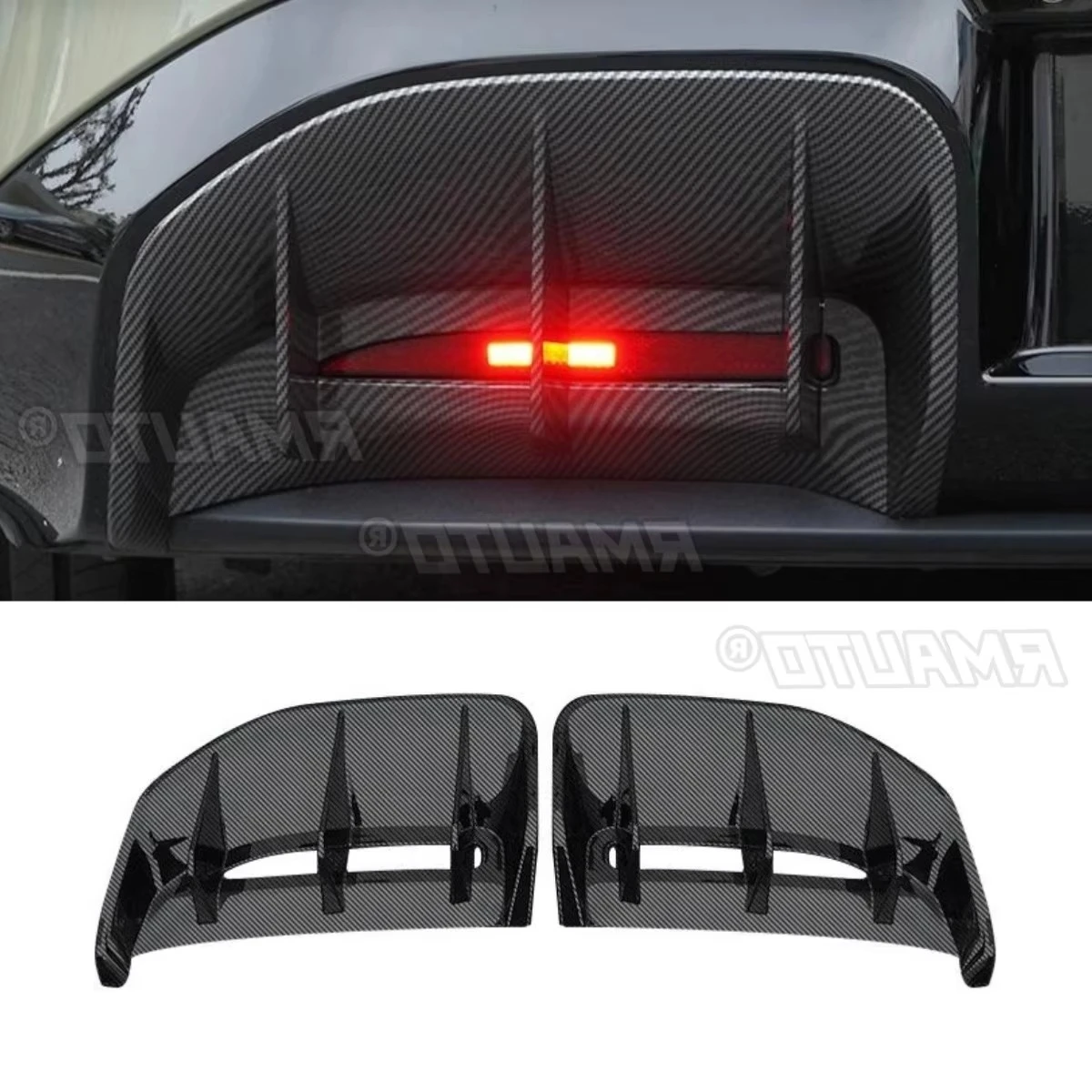 

Защитная накладка на бампер, угловая накладка на задний бампер автомобиля, разветвитель, диффузор, спойлер, комплект кузова для Xiaomi Su7, автомобильные аксессуары, тюнинговая часть