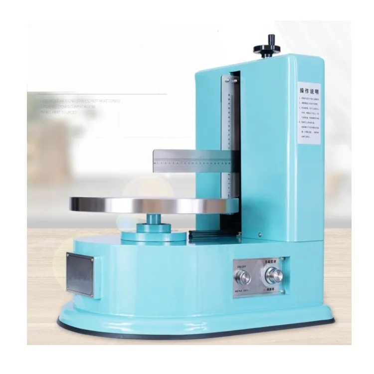 Automatic Birthday Cake Decorating Machines Cake Smoothing Coating Maker Machine
