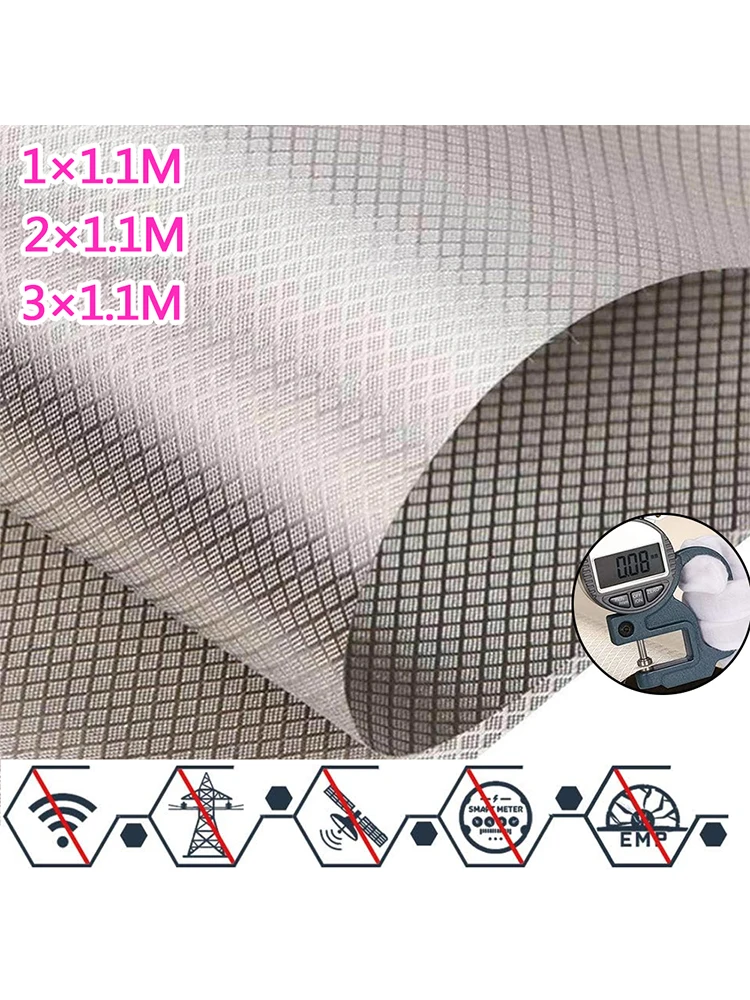 Neue RFID Strahlung Abschirmung Stoff 4G 5G WIFI EMF EMI Hochfrequenz Elektromagnetische Abschirmung Tuch Anti Strahlung Schutz – Detail 1