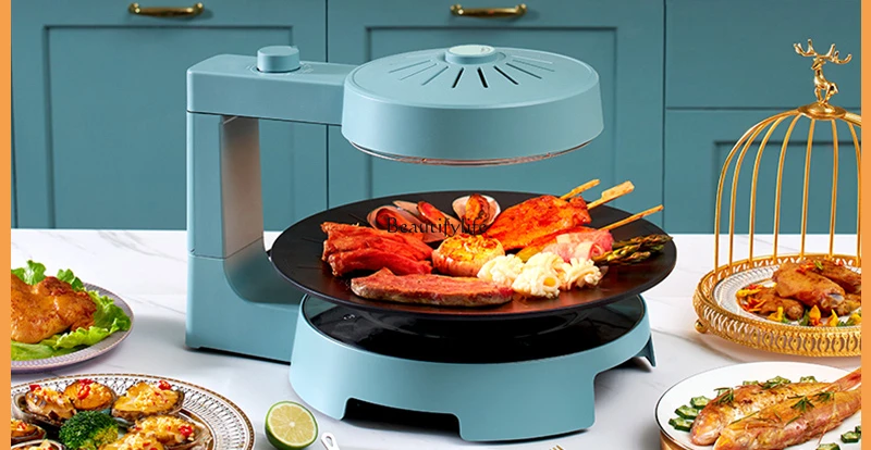 Korean barbecue machine Household electric grill Multifunctional electric grill Fully automatic