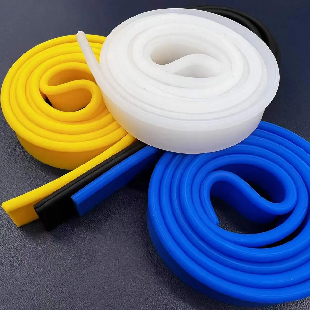 Stainless steel wiper glass tools glass scraper water rubber article 105 cm long squeegee