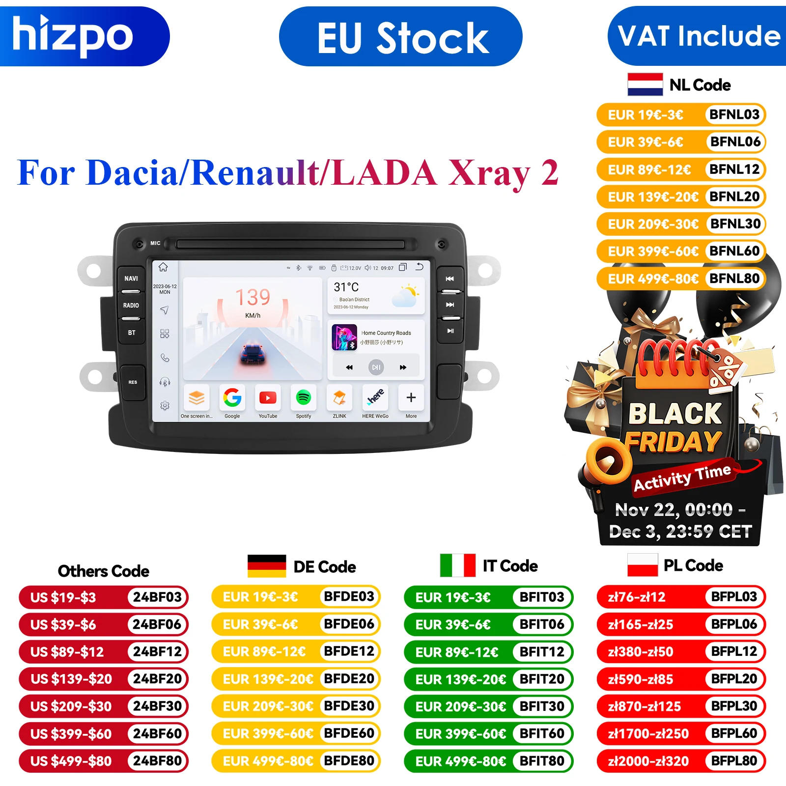 4G DSP 2din Android Car Radio GPS for Dacia Logan Dokker Duster Sandero Lodgy Renault Captur Symbor Duster Lada Xray 2 Autoradio